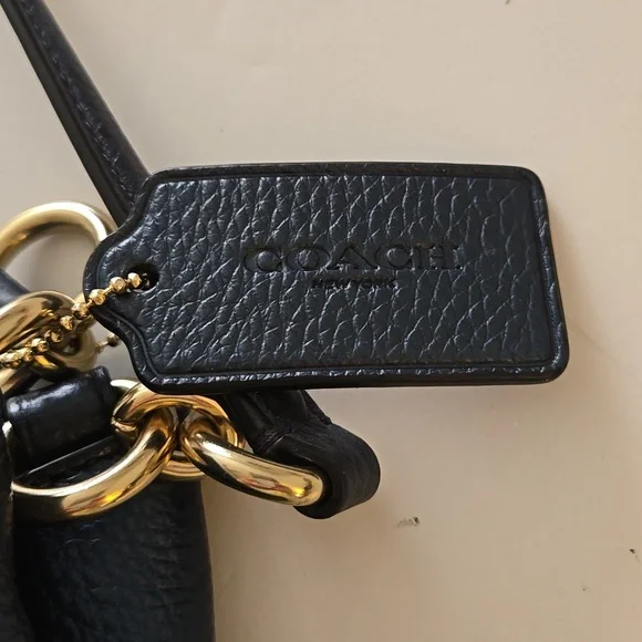 COACH Lexy Shoulder Bag - Metalic Denim F38879 - Picture 3 of 9